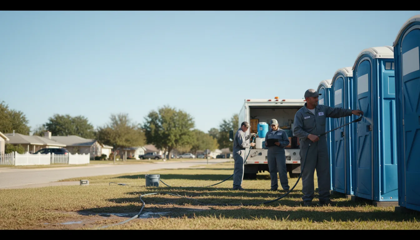 Long-Term Portable Toilet Rental in Hershey, NE near me